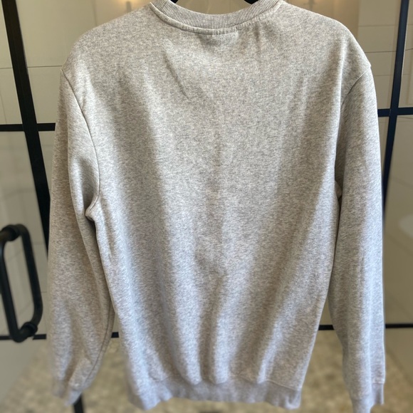 Grey crew neck sweatshirt - Picture 2 of 3